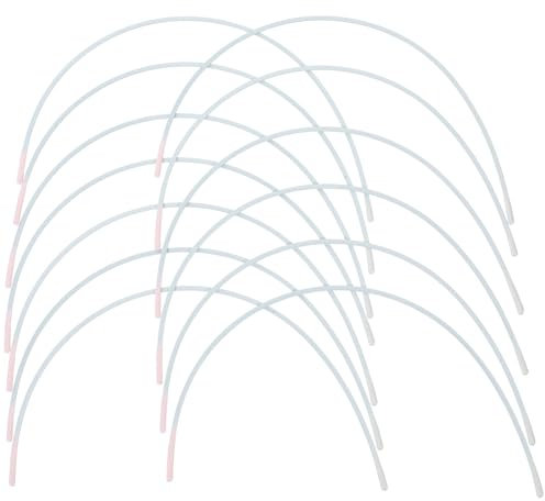 EXCEART 10 Pairs Bra Underwire Replacement Underwire Repair Sturdy Bra Supporters Sewing Supplies Womens Bra Replacement Cup, As Shown, 14.80X8.60X0.20CM