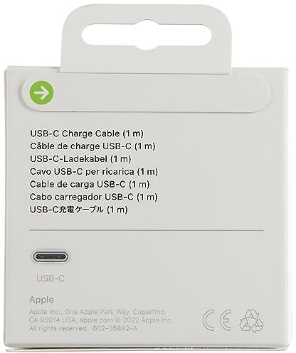 Apple USB‑C Gewebtes Ladekabel (1 m) (Packung mit 3)