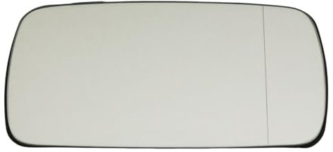 Spiegelglas Rechts Asphärisch Weiss Passend für BMW E46 E39