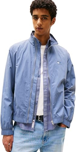 Tommy Jeans Herren Übergangsjacke Essential mit Stehkragen