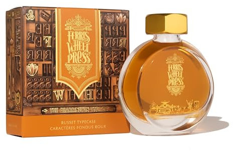 Ferris Wheel Press, Fountain Pen Ink, Everyday Ink Collection, Sepia Brown, 38ml