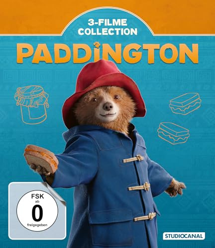Paddington - 3 Filme Collection (3 Blu-rays)