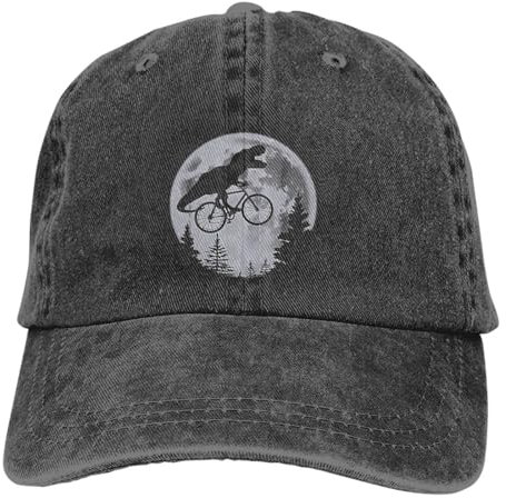 YANIUIE Reine Farbe Papa Hüte T-Rex Dinosaurier Reiten Fahrrad Damen Hut Sonnenblende Baseballkappen Radfahren MTB Radfahren Radfahren Peaked Cap Geschenk