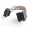 XEDLAMP Cablaggio radio stereo for auto a 16 pin ISO for connettore cablaggio adattatore automatico da radio Sony a ISO Radio Play Plug cavo adattatore radio
