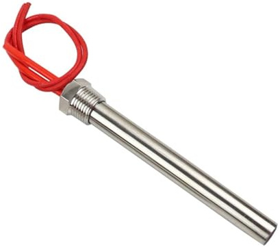 Riscaldatore A Cartuccia 220v DN20 Elemento Riscaldante A Immersione Cilindrico Scaldabagno Tubolare 0,25kw 0,5kw 1kw 1,5kw(1KW 20x200mm)