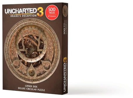 Circular Uncharted Puzzle Cipher Disk Deluxe (500 Teile)