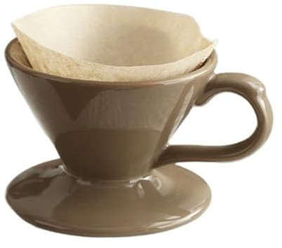1 pieza V60 - Cafetera de cerámica for verter sobre el café, exquisita cafetera porcelana, filtro manual, adecuada for para Café