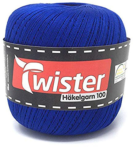 TWISTER Häkelgarn Royal Blau 100g