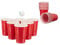 200x Bicchieri da Beer Pong, Bevande 16 oz/473 ml, Accessori Feste, Party, Gioco Alcolico, Rosso