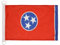 AZ FLAG - Bootflagge Tennessee - 45x30 cm - Bundesstaat Tennessee Bootsfahne 30 x 45 Cm Marine Flaggen - Flaggen