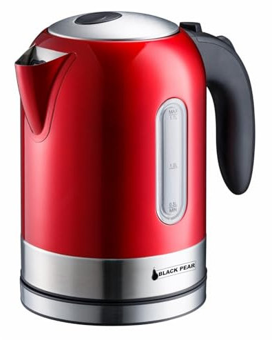 Bouilloire sans fil 1.7L Rouge - Blackpear BSF1740