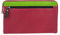 LEAS Mehrfarbige Banktasche Geldtasche Echt-Leder, bunt - Special-Edition