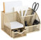 Blu Monaco Designer Metal Gold Schreibtisch Organizer - Metall mit Gold-Finish - Gold Schreibtisch Zubehör - Aufbewahrung für Papier und Büromaterial