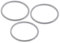 3x Reduzierring von 22,2 mm auf 20 mm Ersatzring für Kreissägeblatt Trennscheibe