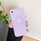 ZTOFERA TPU Case for iPhone XR, Glossy Soft TPU Case with Simple Heart Pattern, Slim Light-wight Protective Bumper Cover for iPhone XR - Purple