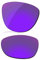 LenzReborn Lenti polarizzate di ricambio per occhiali da sole Oakley Frogskins OO9013, colore: Viola uva, Grape Violet - Polarizzato Specchiato, Taglia unica