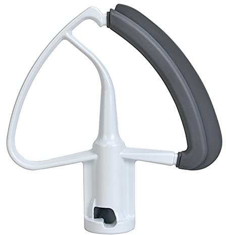 Flex Edge Schlägel für KitchenAid Mixer 4,5-5 QT Neigbarer Kopf Standmixer Aufsätze, Mischpaddel mit flexiblen Silikonkanten Schüsselschaber