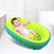 Baby-Baignoire, Bañera de Ducha Bebé Inflable para Niños Piscina Piscina Plegable Portátil Bañera Antiderante Bebé Silla de Asiento para Niños Niño Niño de 0-6 Años(L)