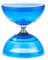 Jouet Yoyo Diabolo à Triple roulement avec Poteau Professionnel, gobelets Transparents durables