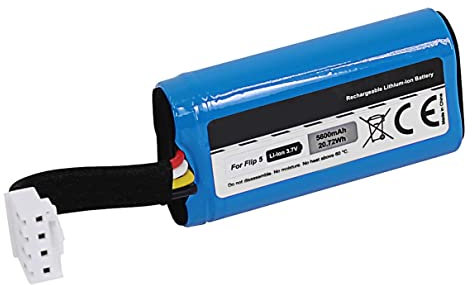 Akku Kompatibel/Ersatz für JBL Flip 5 088796 088772 088789 Flip5 5600mAh / 3,7 V