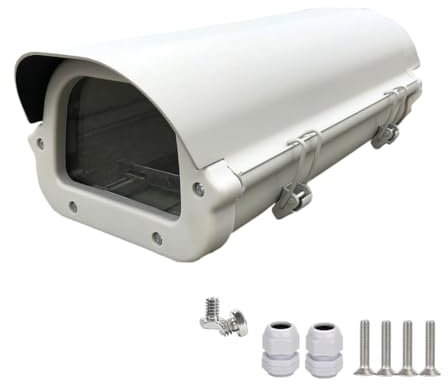 CTXSumTec CCTV Security Housing Aluminum Indoor Outdoor Camera Box Heavy Duty Weatherproof Junction Box Shell for Surveillance CCTV Surveillance Cameras System