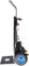 Electric Stair Climbing Trolley, Sack Truck, Treppensackkarre Sack Truck Stair Climber, Sackkarre Klappbar, Electric with Maintenance-Free/Brushless Motor, Removable Battery (48 V/36 Ah), Load Capac