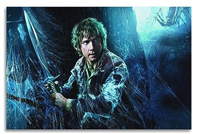 VZRSQZK The Hobbit 2 The Desolation of Smaug Poster, dekoratives Gemälde, Leinwand, Wandposter und Kunstdruck, modernes Familienschlafzimmer-Dekor-Poster, 30 x 45 cm
