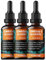 Omega-3 Algenöl 300 ml - hochdosiert mit 3665 mg Algenöl, davon 1203 mg DHA & 667 mg EPA - veganes Omega-3 Öl + Ahiflower® Öl mit angenehmem Orangen-Geschmack - laborgeprüft mit Zertifikat - 3x100 ml