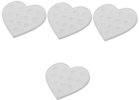 Healeved 4piezas Soporte De Adhesivo Para Pestañas Forma De Base De Transparente Para Extensiones De Pestañas De Grafting Para Principiantes