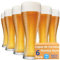 Vieira Home Copas de Cerveza Vasos plastico duro reutilizable irrompibles modernos | Juego de 6 vasos sin bpa 34cl |Hecho en U.E.