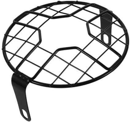 VALICLUD Scheinwerferabdeckung Mesh Lichtabdeckung Schutzgitter Für Motorrad Scheinwerferschutz Netzkonstruktion Ersatzabdeckung