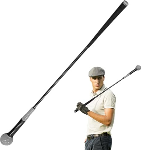 Golftrainer Swing Tech, Golf Swing Trainer - Grifftrainer und Swing Trainer - Aufwärmstab Grip und Korrektur - Profi für einen kompetenten