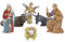 Moranduzzo 6-teilige Krippenszene 8 cm Maßstab 1:22 – Standard 8 – Unzerbrechliche Figuren, 1700er-Stil, Handbemalt, Made in Italy, Bildhauer M. Landi
