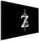 AK ART The Legend of Zelda Leinwandbild Kunstdruck Wandbild Wanddeko Fanart XXL (40 x 30 cm)