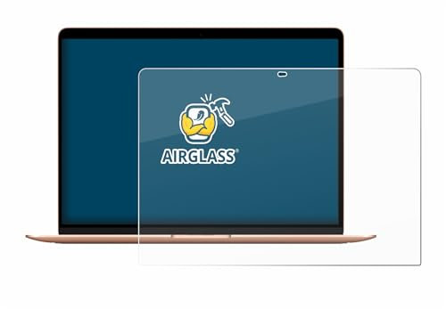 BROTECT Schutzglas für Apple MacBook Air M1 2020 Schutzfolie Made in Germany Panzer Folie Glas Displayschutz [Kratzfest 9H, Anti-Fingerprint]