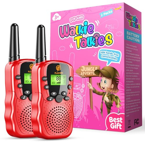 EUCOCO Woki Toki für Kinder, Mädchen Spielzeug 3 4 5 6 7 8 9 10 11 12 Jahre Walkie Talkie 10 km Mädchen Geschenke 3-12 Jahre Spiele für Draußen Kinder ab 3-12 Jahre Mädchen 3-12 Jahre Geschenkideen
