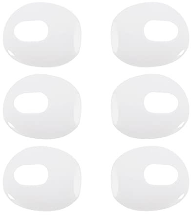 3 Paar rutschfeste Kopfhörer Abdeckungen Ohrstöpsel Ohrkappen aus weichem Silikon Kompatibel mit Airpods 3 Drahtlose BluetoothKopfhörer, Weiß