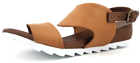 Maca Kitzbühel Damenschuhe Sandalen Sling Sandale Braun Freizeit
