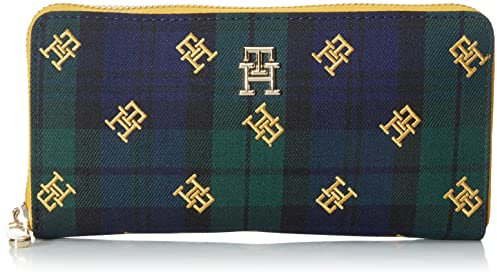 Tommy Hilfiger Geldbörse, großes Format, mit blauem Logo, Ref: AW0AW14341 Größe OS, blau, Klassisch