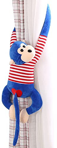 Gibbon Plüschtier,45cm Kuscheltier AFFE Plüsch Puppe Spielzeug,Niedliche Langarmiger Affen Hängende Gibbons Stofftier,Simulation Affe Plushie Umarmung Kissen Gefülltes Tier Puppe Geschenke für Kinder