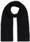 Tommy Hilfiger Damen Schal Essential Flag Kaschmirmix, Schwarz (Black), Onesize