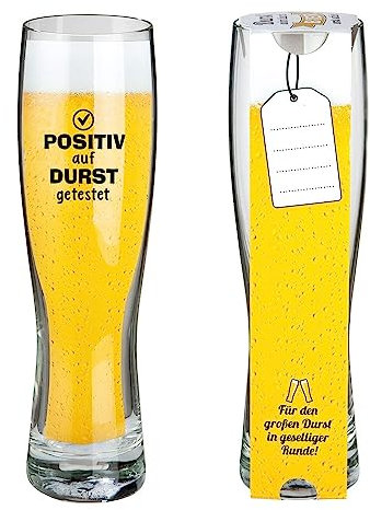 GILDE Weizenbierglas Positiv 500ml 50723