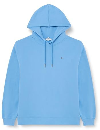 Tommy Hilfiger Damen Hoodie Crv Reg Flag On Chest Hoodie mit Kapuze, Blau (Blue Spell), 50
