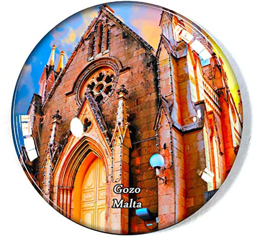 Gozo Malta Kühlschrankmagnet Kühlschrank Gefrierschrank Magnet Souvenir Dekoration Magnet Aufkleber Glas Basteln