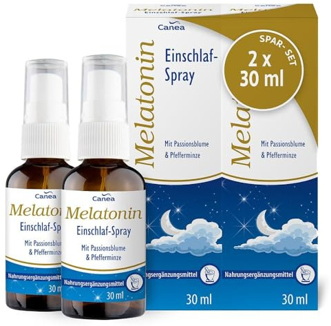 Melatonin Einschlafspray Spar-Set 2X30 ml