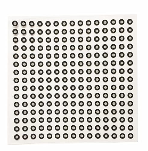 TAITUS 1000 Stück 3D-Scan-Positionierung Ziele-Markierungspunkte, Messkörper-Punkt Identifizieren Etikettenpunkte 3mm 6mm