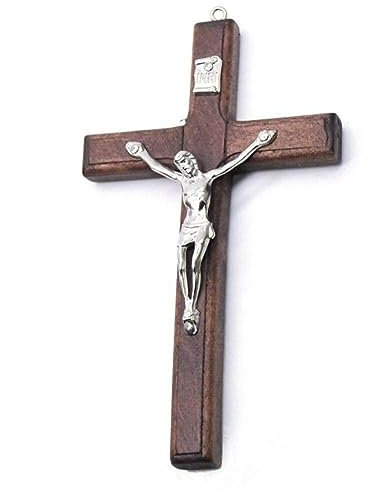 Vintage Jesus Wie Holzkreuz Gebet Anhänger Christliche Gedenkverzierungen Hängende Kreuze Wanddekor Für Zeremonie