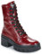 ART 1375 York, Stivaletti Bassi con Lacci Donna, Bordeaux, 41 EU