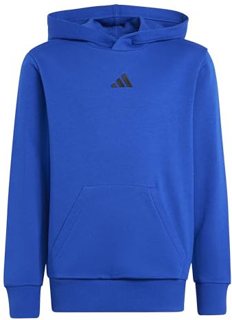 adidas Unisex Kinder Essentials Pocket Hoodie, Team royal Blue/Black, 11-12 Years