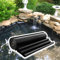 Janeepoch Schwarze Teichfolie Rechteckig Dichtungsfolie 0.12mm für Fischteiche, Brunnen, Wassergarten und Wasserfall UV- und witterungsbeständig Gartenpoolmembran (Größe : 2x3.0m (6.6x9.8ft))